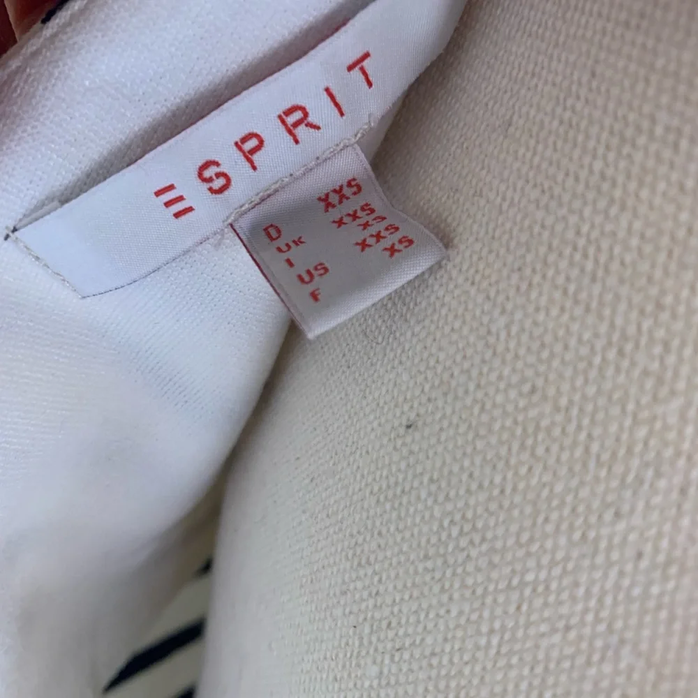 Esprit- 100% Cotton embroidered stripes dress - Picture 9 of 10